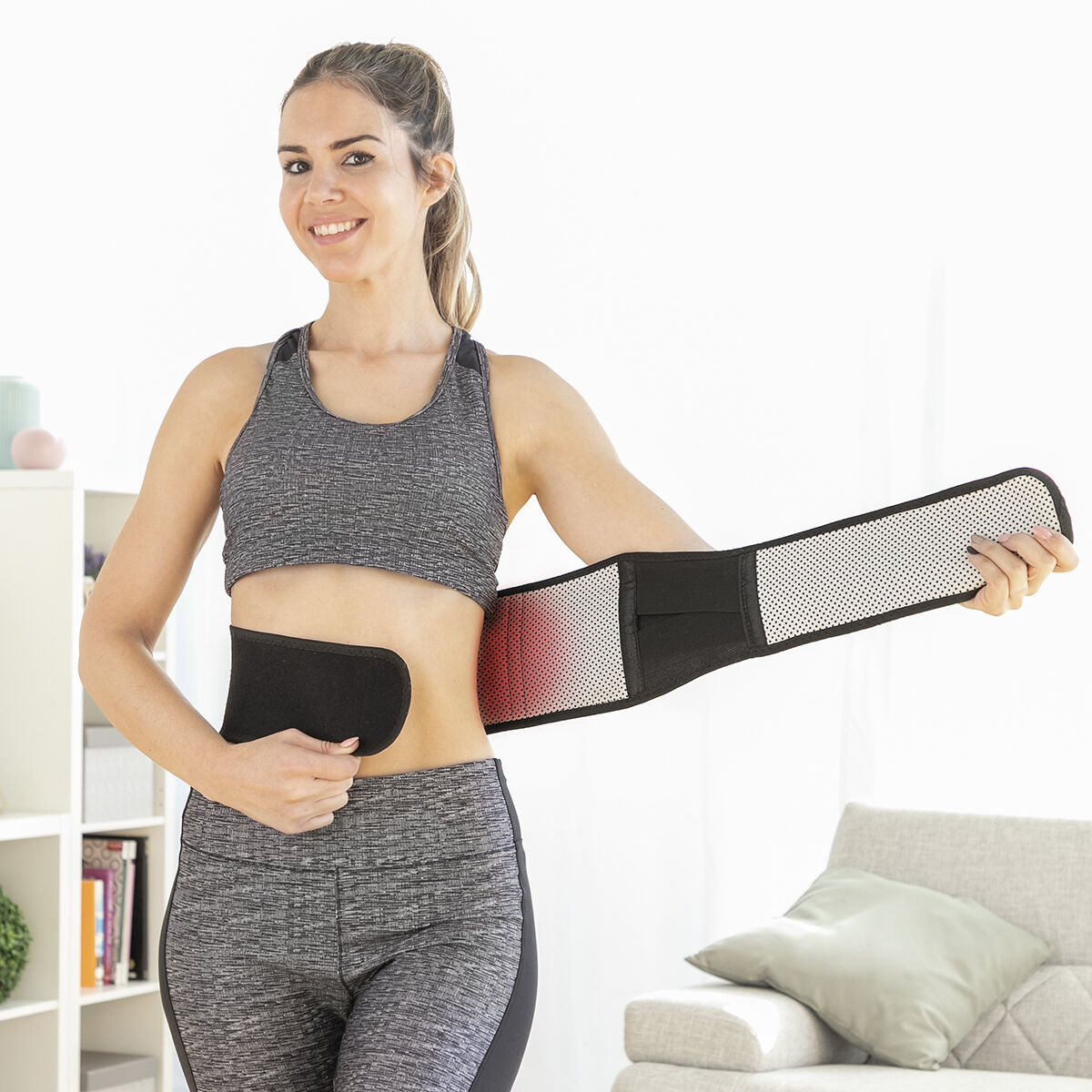 Termisk Korrigerende Bælte Med Turmalinmagneter Tourmabelt Innovagoods