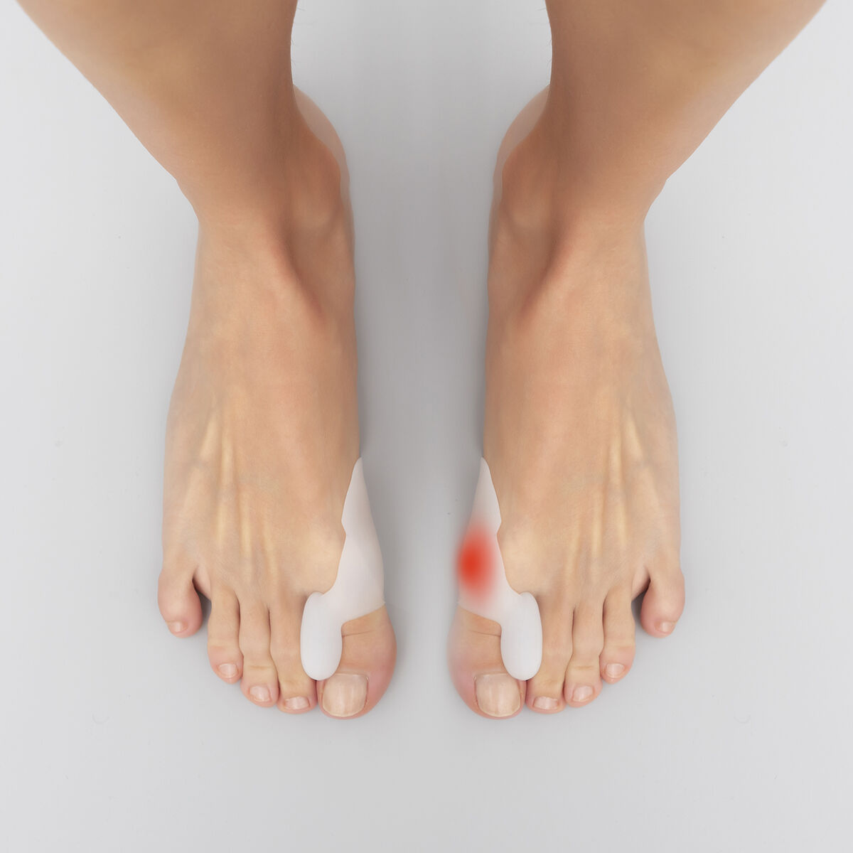 Silikone Bunion Corrector Protector Bunilief Innovagoods   Enheder