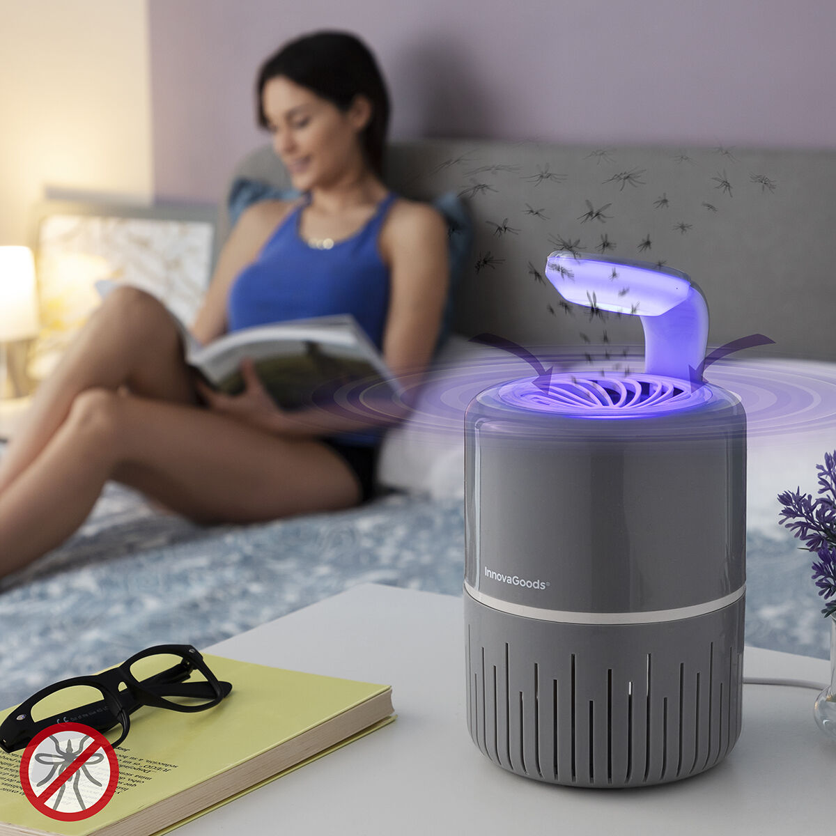 Anti Myg Suge Lampe Kl Drain Innovagoods