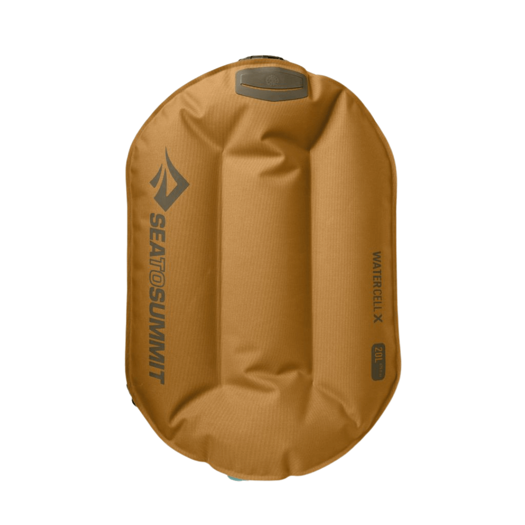 Vandbeholder Med Brusehoved   Sea To Summit Watercell X     Liter   Brun