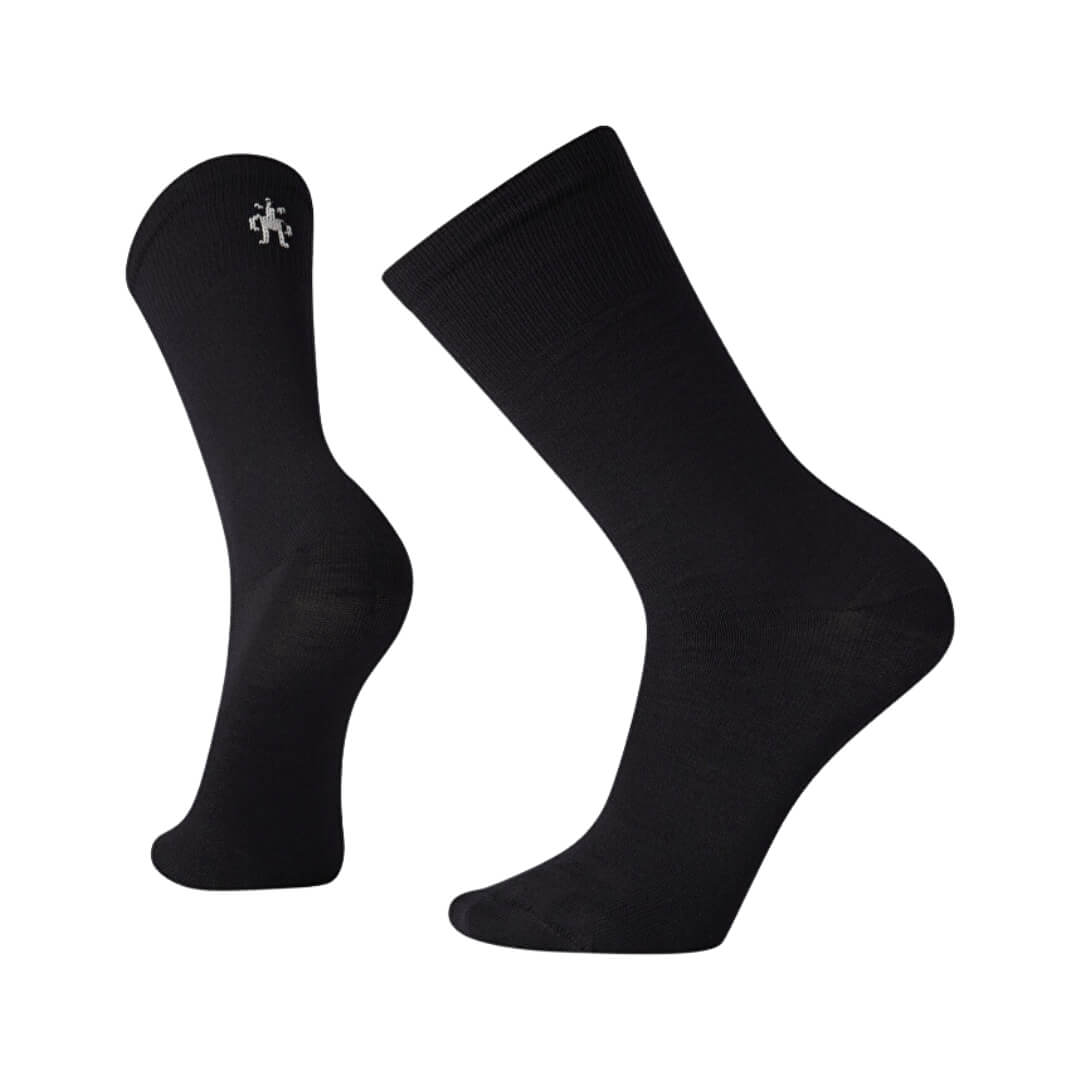 Vandresokker Herre   Smartwool Hike Classic Edition Zero Cushion Liner Crew Socks   Sort