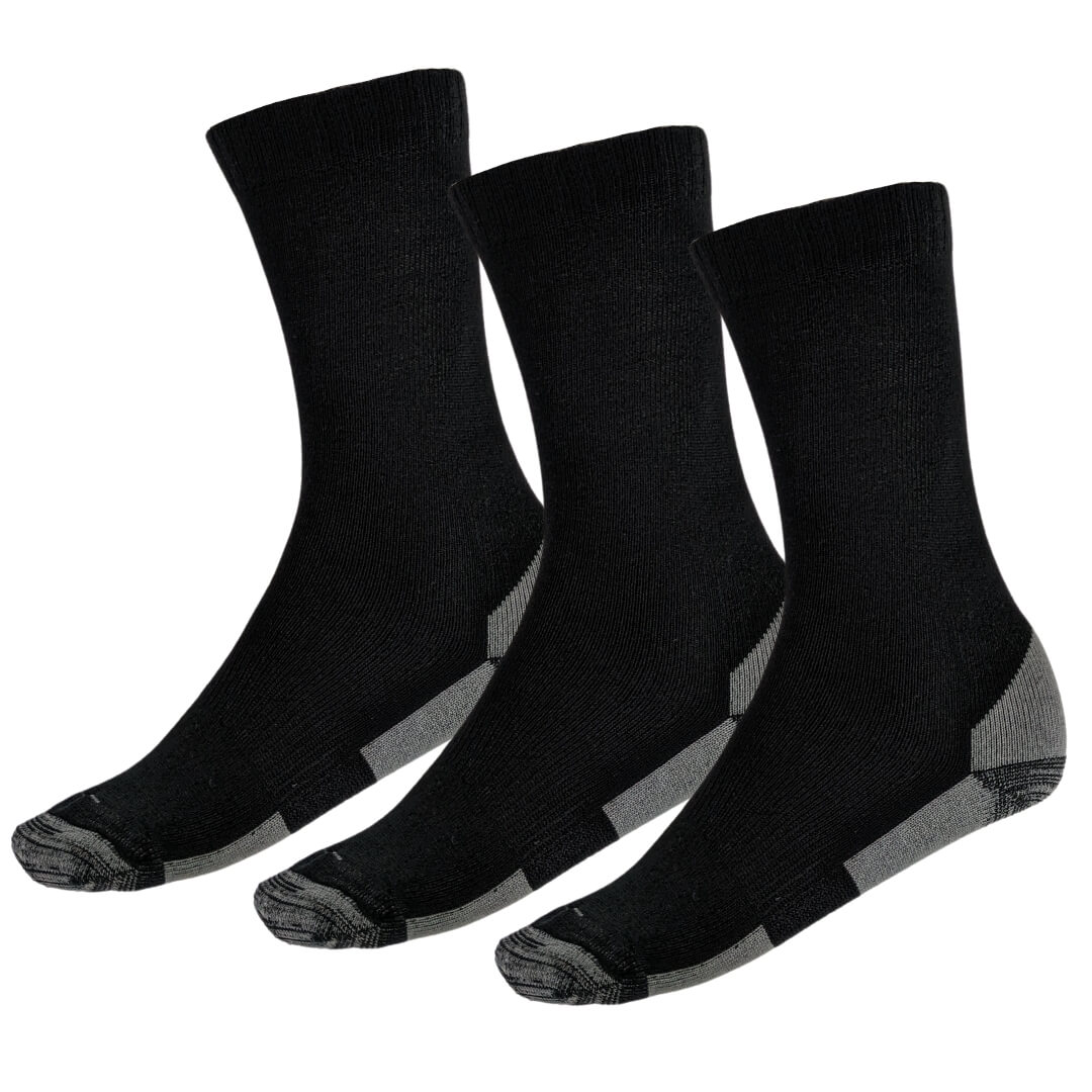 Vandrestømper   Treklife Wool Trail   Sort     Par