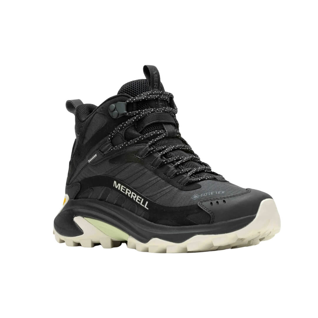 Vandrestøvle Til Dame   Merrell Moab Speed   Mid Gtx   Sort