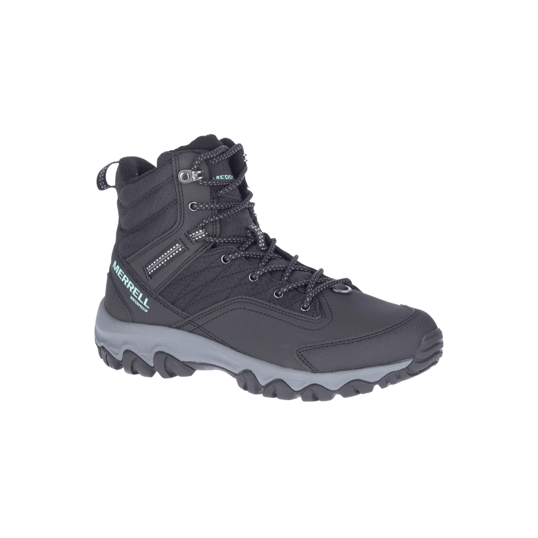 Vandrestøvler Til Dame   Merrell Thermo Akita   Mid Cut   Sort