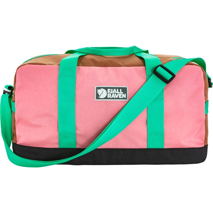 Fj? Llr? Ven Vardag Duffel   L Poppy Pink   Khaki Dust   Duffel Tasker