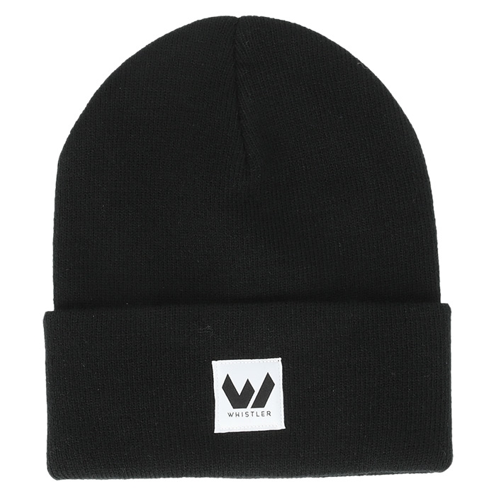 Whistler Bunde Hue - Blød og Varm Beanie i Sort