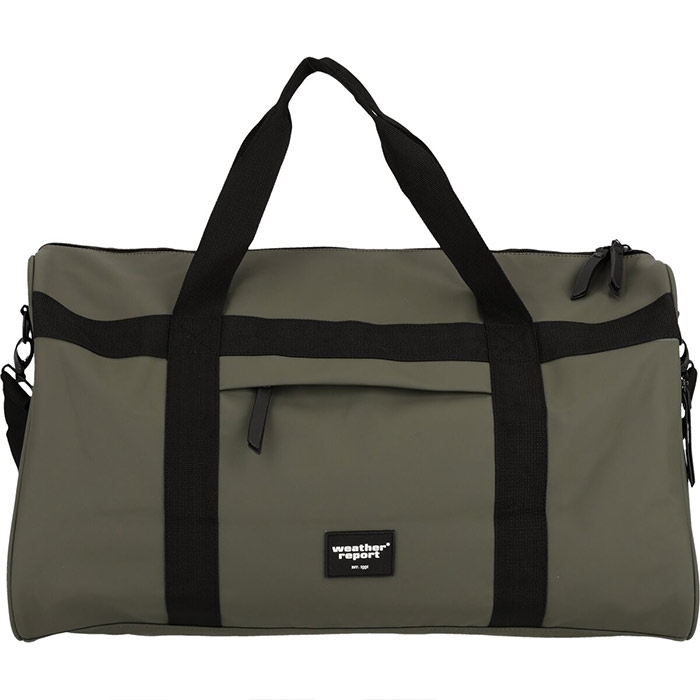 Weather Report Bronze PU Duffeltaske 40L Grøn – Elegant!