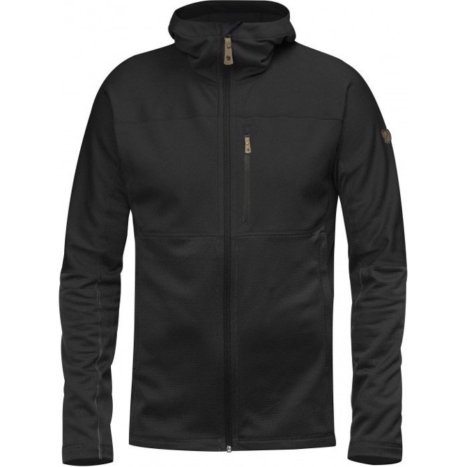 Fj? Llr? Ven Abisko Trail Fleece Black L   Softshelljakker