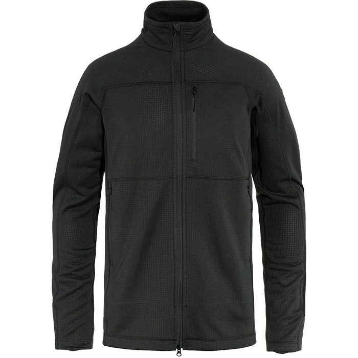 Fj? Llr? Ven Abisko Lite Fleece Herre   Mænd Black Xl   Fleecejakker