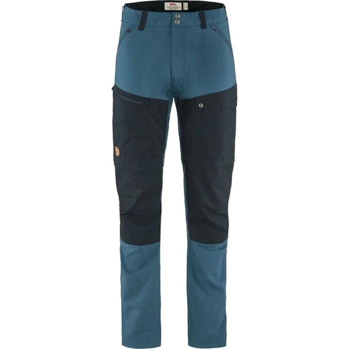 Fj? Llr? Ven Abisko Midsummer Zip Off Trousers Herre   Mænd Indigo Blue Dark Navy    Bukser