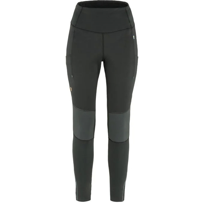 Fjällräven Ven Varm Trekking Tights til kvinder - Sort
