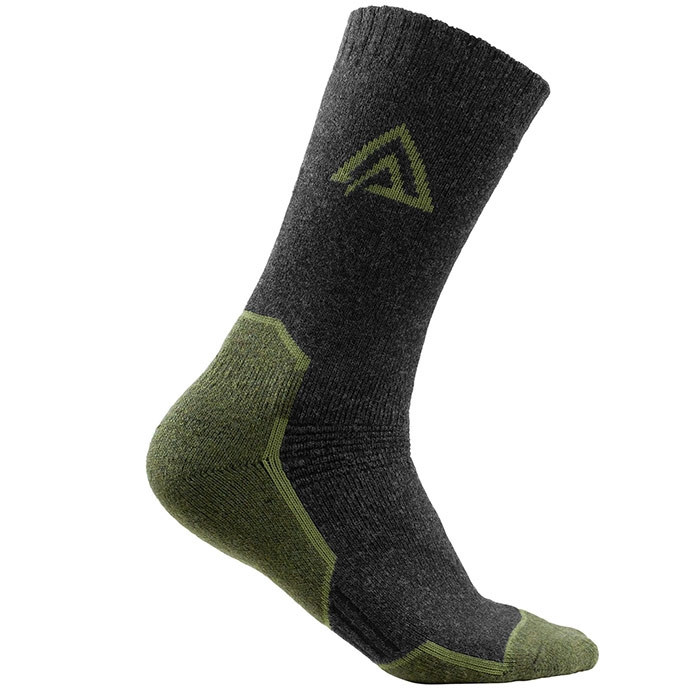Aclima Warmwool Uldsokker - Olivengrøn - Komfort til Vinterdage