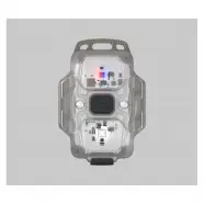 Armytek Crystal Wrb Blue   White Light   Red Blue Beacon     Lm    Lm     Lm   Headband   Silicone Installation Rings   Built In Li Pol Battery   Pandelampe