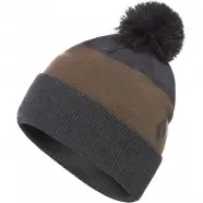 Black Diamond Pom Beanie   Smoke Walnut   Hue