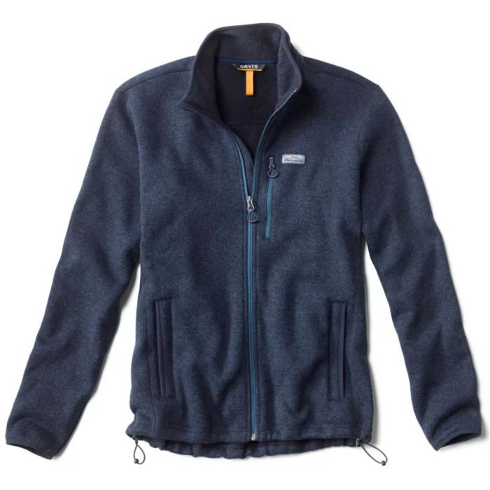 Orvis R  Tm Sweater Fleece Jakke Blå