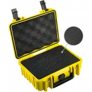 B W Outdoor Cases Bw Outdoor Case Type   Yellow With Foam Insert   Kuffert