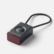 Bookman Block Light Rear Baglygte   Sort   Cykellygte