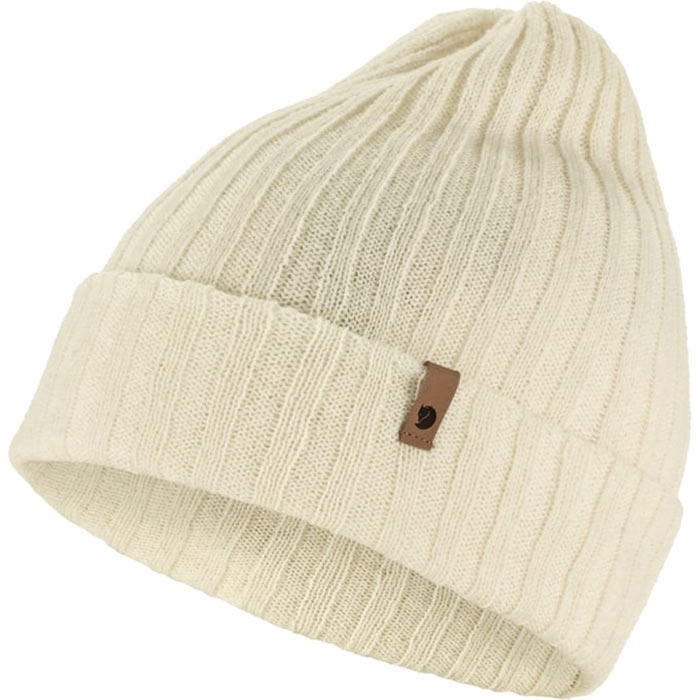 Fjällräven Byron Tynd Uldhue i Chalk White - Fantastisk Tilbud!