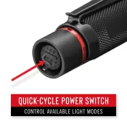 Coast Hx  Flashlight With One Hand Focus   In Gift Box   Lommelygte