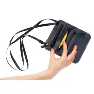 Cocoon Secret Neck Wallet X  Cm Navy Yellow   Pengekat