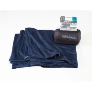 Cocoon Travel Blanket X  Cm  Navy   Tæppe