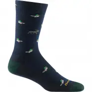 Darn Tough Duck Duck Moose Crew Lightweight With Cushion Ecli   Sokker