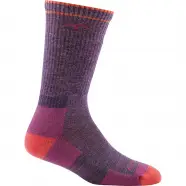 Darn Tough Hiker Boot Sock Cushion Plum Heather L   Sokker   Str L