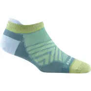 Darn Tough Run No Show Tab Ultra Lightweight Aqua M   Strømper   Str M