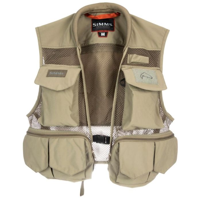 Simms Tributary Fiskevest i Tan - Godt Tilbud!