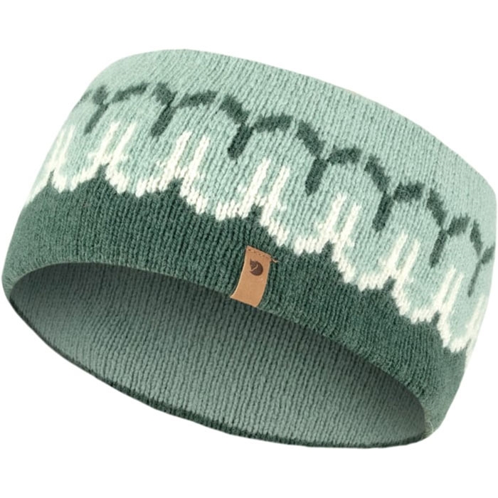 Fj? Llr? Ven ? Vik Path Knit Headband Deep Patina   Misty Green   Pandebånd