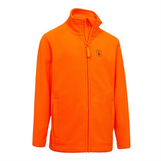 Deerhunter Youth Atlas Light Fleece Jacket  Safety Orange