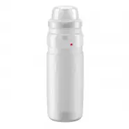 Elite Bottle Fly Mtb Tex Clear  Grey Logo  Ml   Drikkeflaske