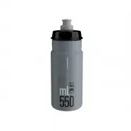Elite Bottle Jet Grey Black Logo  Ml   Drikkeflaske