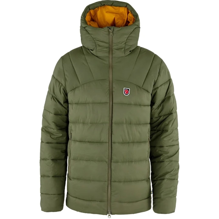 Fjällräven Ven Expedition Mid Vinterjakke til Mænd - Grøn/Gul