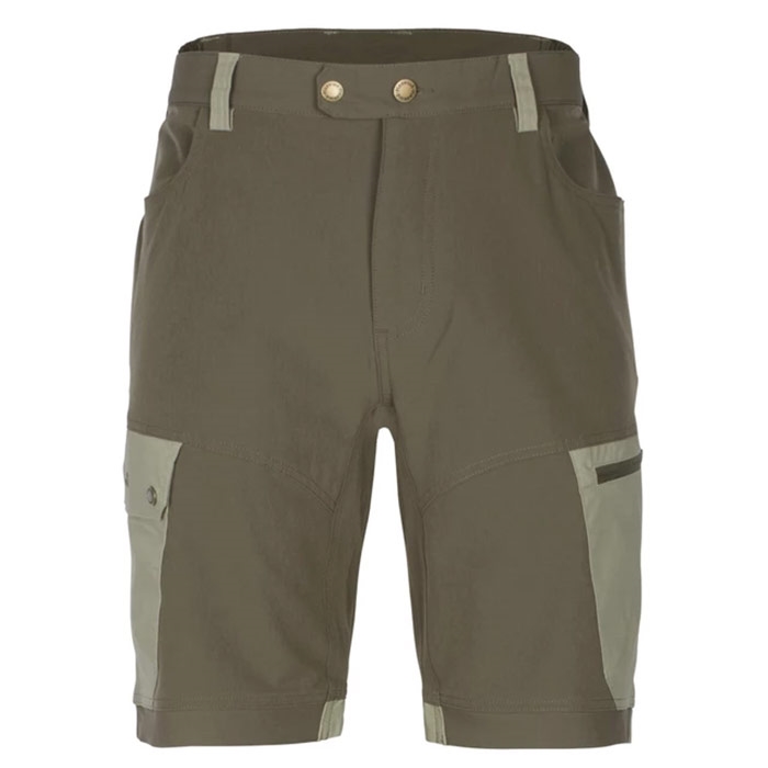 Pinewood Finnveden Trail Hybrid Shorts - Earth Brun tilbud!