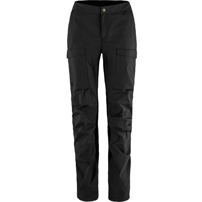 Fjällräven Abisko Hybrid Trail Bukser - Sort til Udsalg!