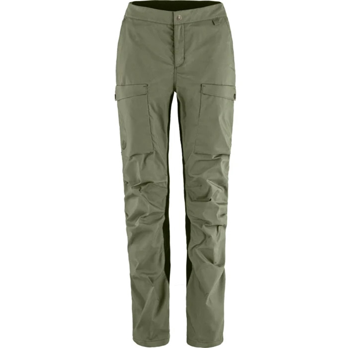 Fjällräven Abisko Hybrid Trail Bukser til Damer - Laurel Grøn