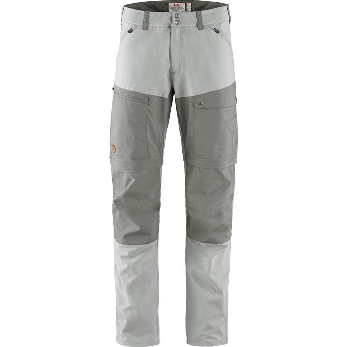 Fj? Llr? Ven Abisko Midsummer Zip Off Trousers Herre   Mænd Shark Grey   Super Grey    Bukser