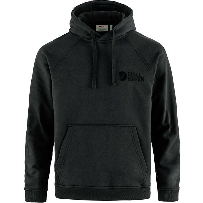 Fjällräven Ven Classic Hoodie til mænd - Sort fleecejakke