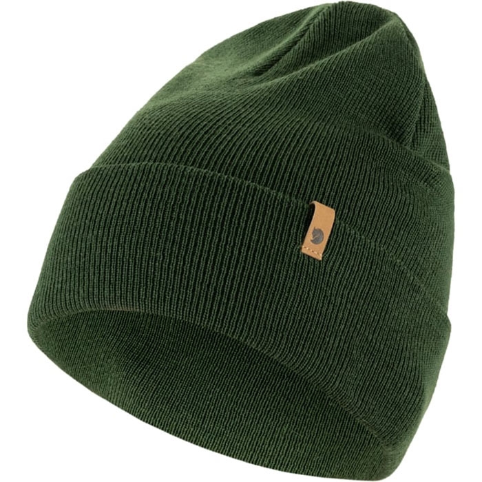 Fj? Llr? Ven Classic Knit Hat Merinould Deep Forest Hue