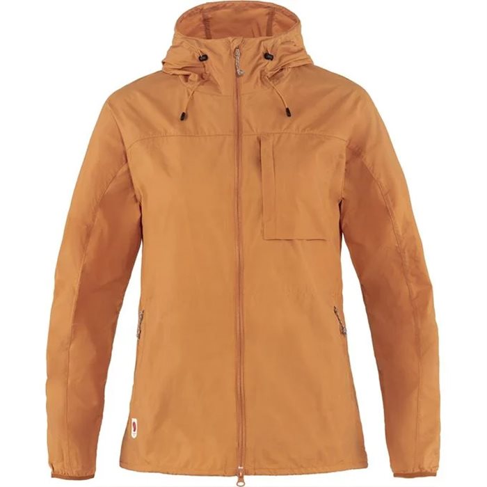 Fjällräven High Coast Vindjakke til Kvinder – Spicy Orange