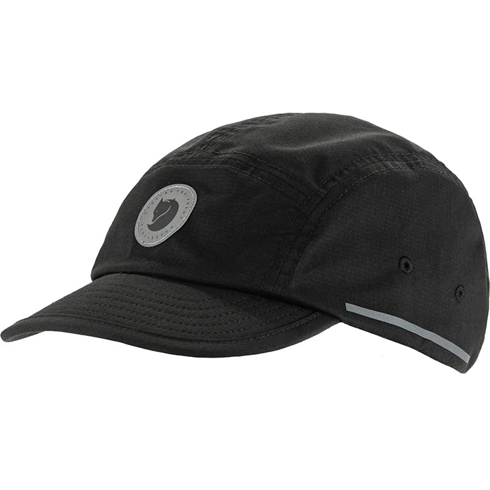 Fjällräven Hoja Sort Baseball Cap – Perfekt til cykelture