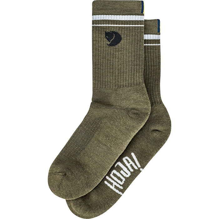 Fj? Llr? Ven Hoja Socks Green L    Sokker