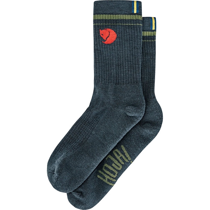Fj? Llr? Ven Hoja Socks Navy L    Sokker