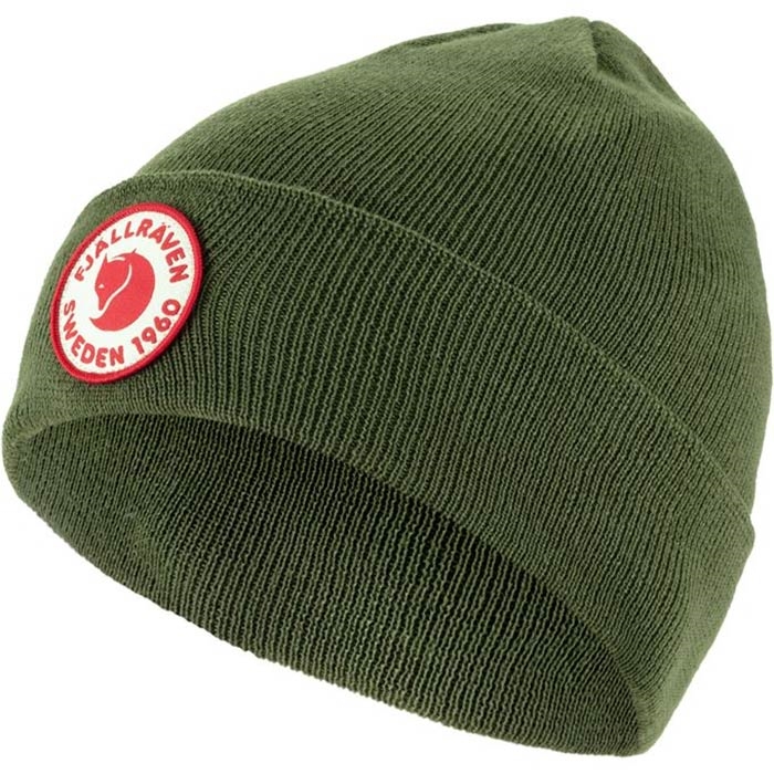 Fjällräven Ven Kids Logo Hue - Caper Grøn Børnehue