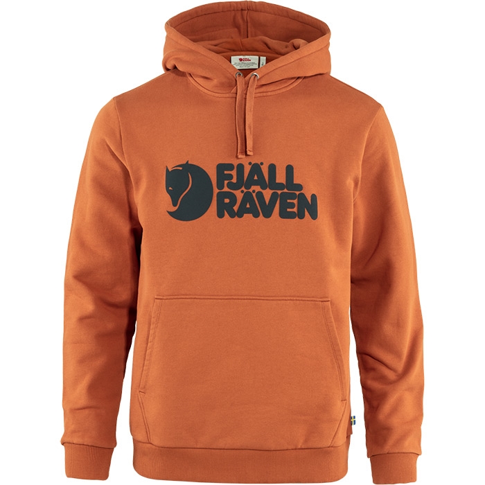 Fjällräven Logo Hættetrøje til Mænd - Terracotta Brun