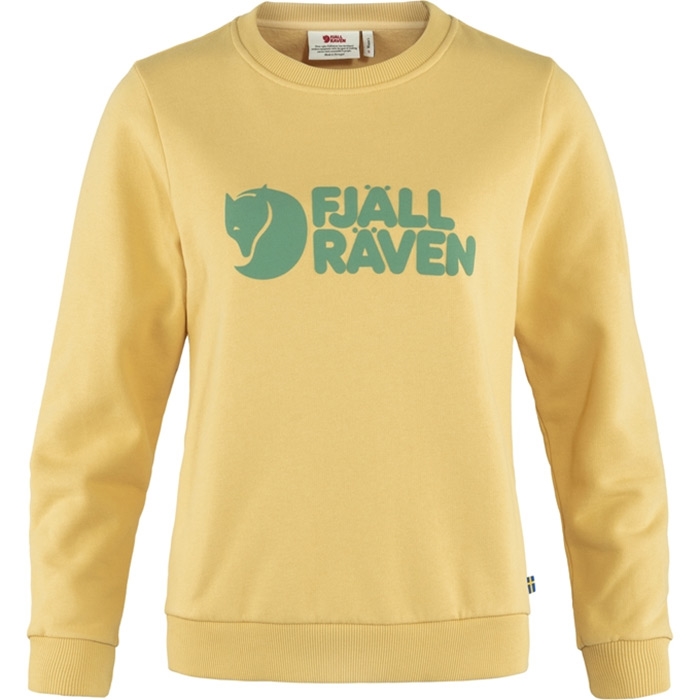 Fjällräven Ven Logo Sweater til kvinder – Tilbud i majs gul