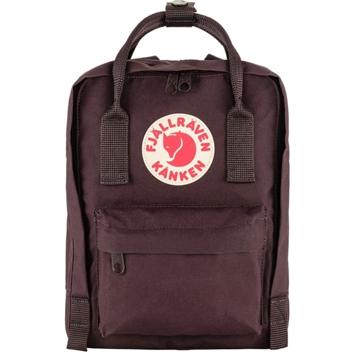 Fjällräven Kånken Mini 7L Børnetaske - Blackberry Tilbud!
