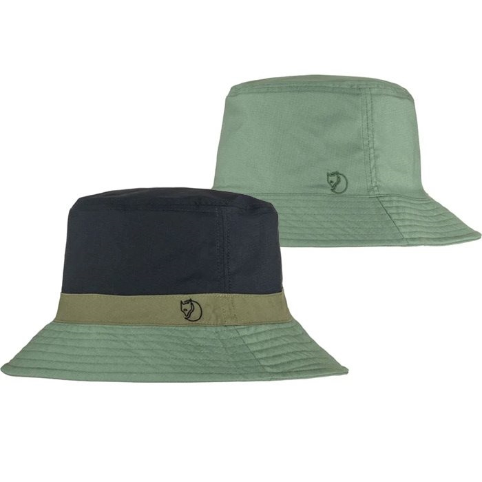 Fj? Llr? Ven Reversible Bucket Hat Patina Green Dark Navy L Xl   Hat