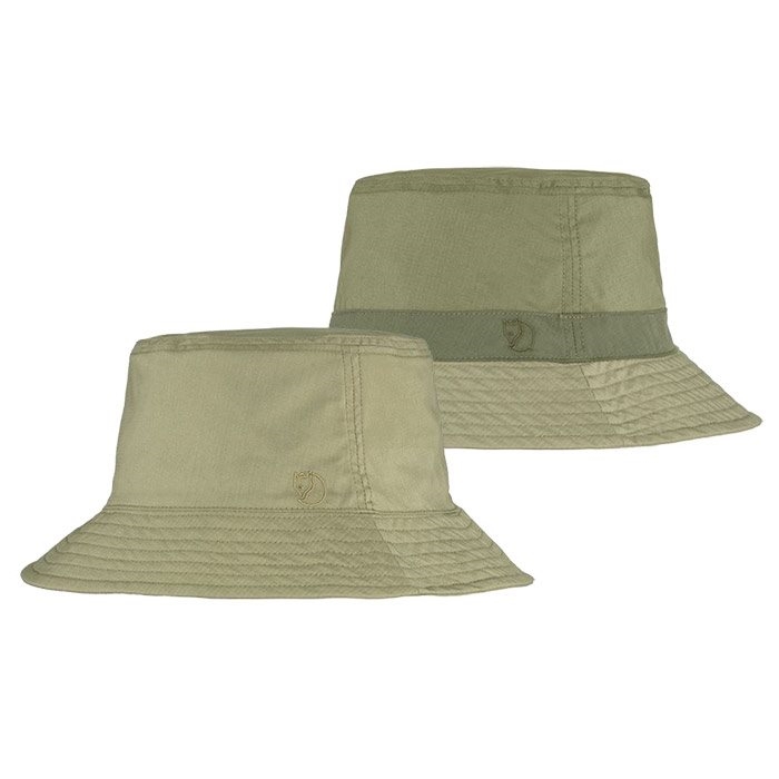 Fj? Llr? Ven Reversible Bucket Hat Sand Stone Light Olive S M   Hat